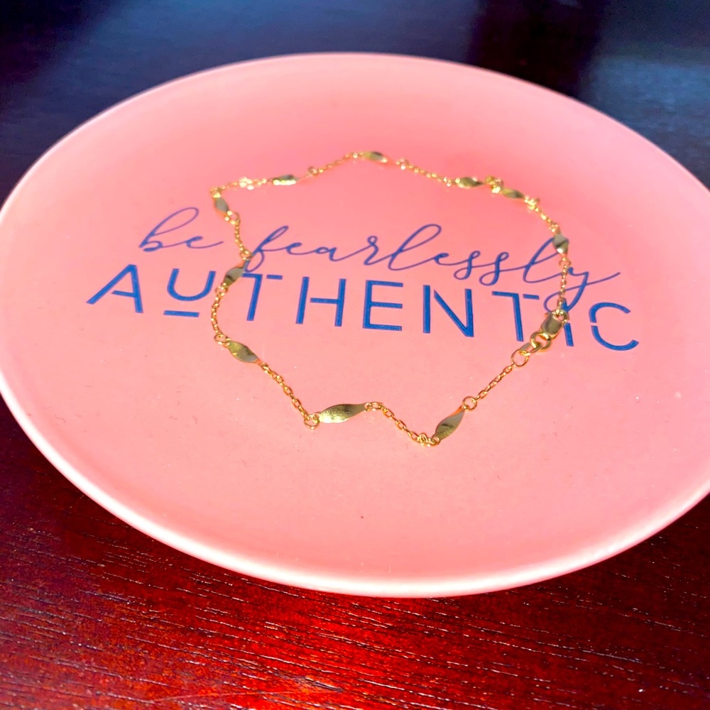 14K KT Karat Gold Anklet